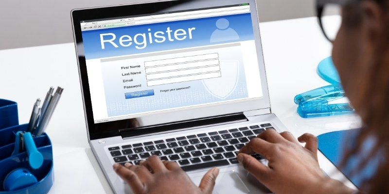 Maintaining account security after registration