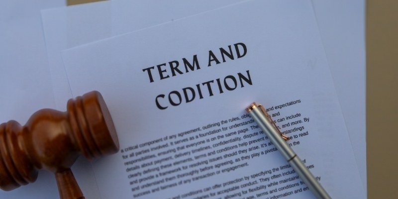 Overview of bk33 Terms and Conditions structure